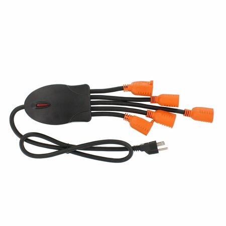 BRIGHT-WAY Strip 5-Outlet Flexible Power 11290